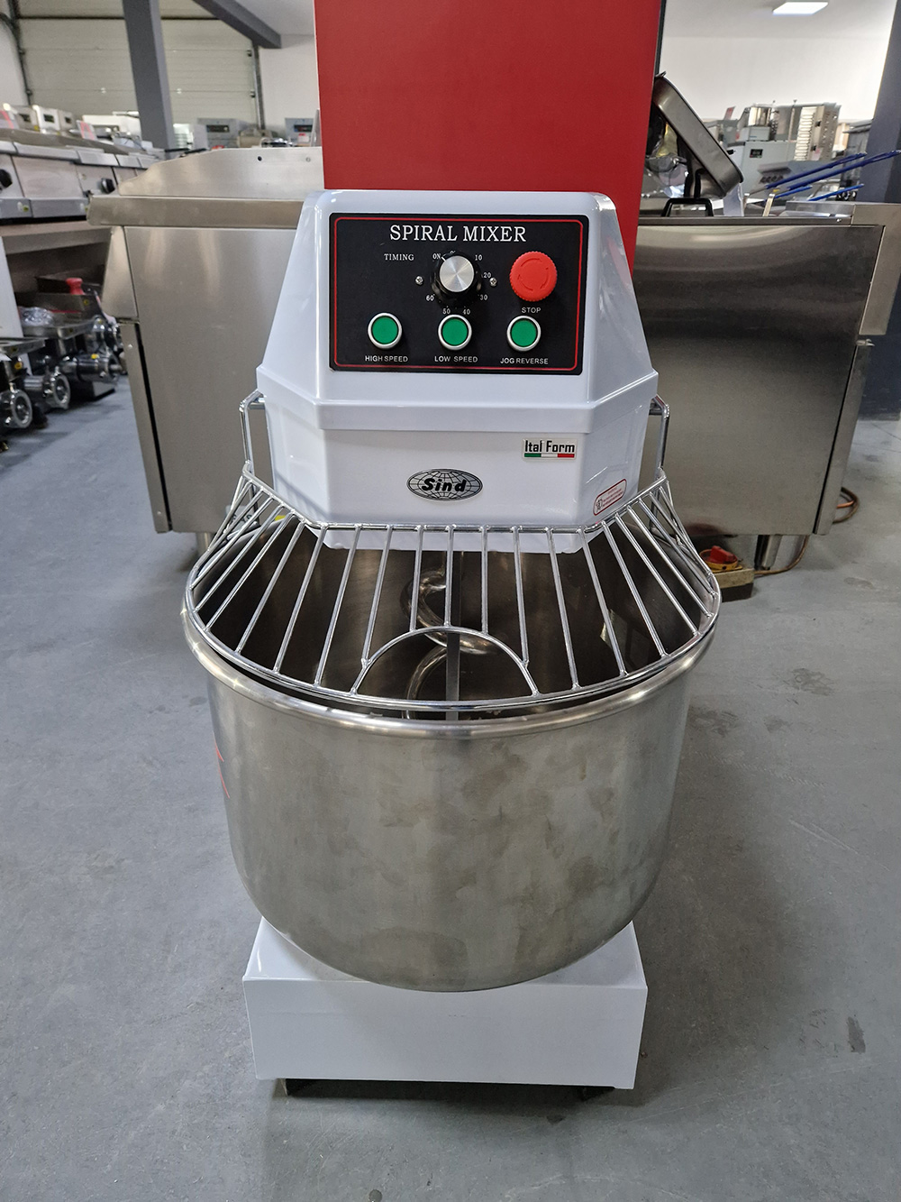 Spiral mixer 30 liters BW30 - Ital Form