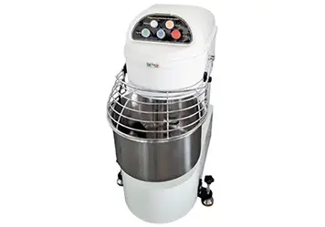 Spiral dough mixers