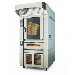 Bakery oven Blower for 4 baking trays 40x60 cm + 5 x Ø 250 mm - Ital Form