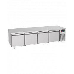 Cooling table with four doors 213×60cm - GM