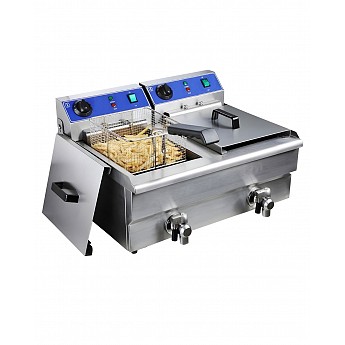 Dvokomorna električna friteza 2x8 litara - Ital Form