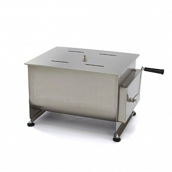 Manuelna mešalica za meso sa dve osovine 50 litara