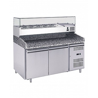 Pizza sto sa salatarom SSPZ 2600TN + SSI 1500/380 - Ital Form