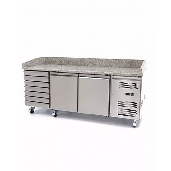 Pizza sto sa 2 vrata i 7 fioka 202x80cm SSI 2610TN - Ital Form