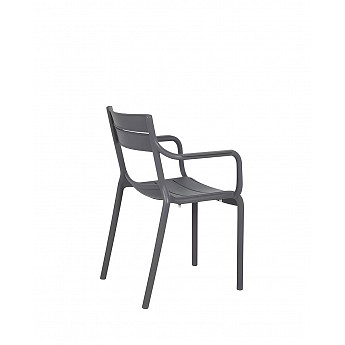 Plastic chair Rare gray 2