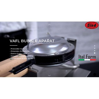 Vafle bubble aparat - Ital Form 2