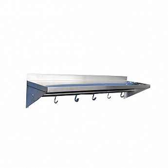 Wall shelf 1 deck 1200x300x300mm