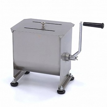 Manuelna mešalica za meso sa jednom osovinom - 10 litara