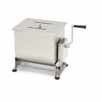 Manuelna mešalica za meso sa nagibnom posudom- 30 litara