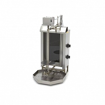 Roštilj za giros, doner kebab i šavarmu sa 2 grejača - električni