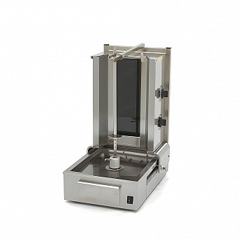 Roštilj za giros, doner kebab i šavarmu sa 2 grejača - električni