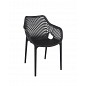 Plastic chair Queen black 2